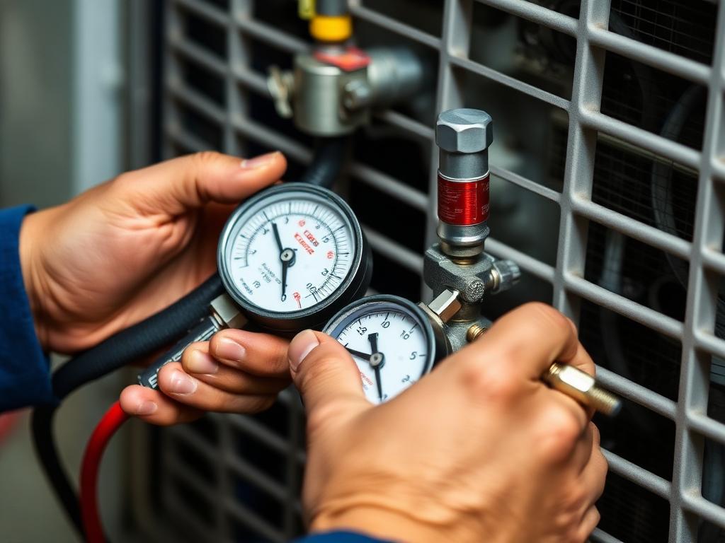 Residential split unit installation